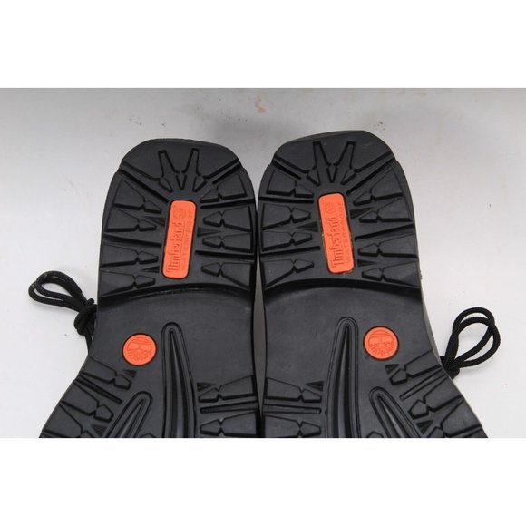 NWOB timberland montgomery shoes oxfords lace up black leather mens sz 10 W WIDE - Picture 10 of 12